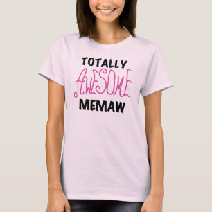 Totaal Roze T-shirts Geweldige Memaw en Giften