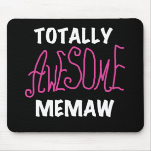 Totaal Roze T-shirts Geweldige Memaw en Giften Muismat