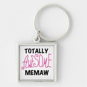 Totaal Roze T-shirts Geweldige Memaw en Giften Sleutelhanger