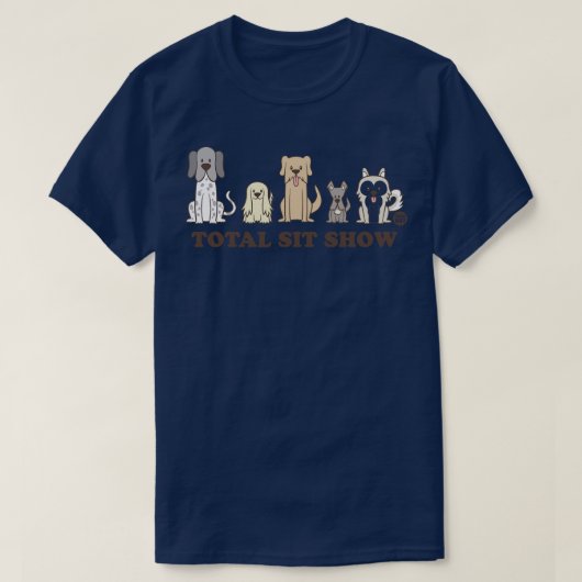 TOTAAL SIT-SHOW T-SHIRT (Design voorkant)