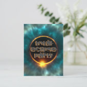 TOTAAL SOLAIRE ECLIPSE BRIEFKAART (Staand voorkant)