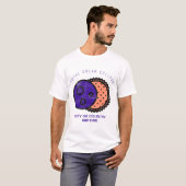 Totaal Solar Eclipse 2026 Aangepast T-shirt (Voorkant volledig)