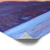 Totaal Solar Eclipse Print Poster papier (mat) (Hoek)