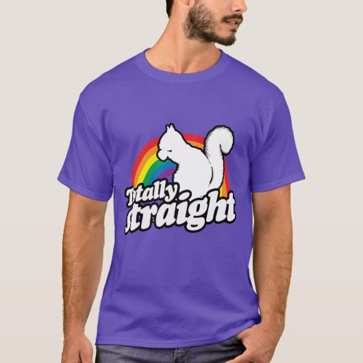 TOTAAL STRAIGHT SQUIRREL - WITTE - (2).png T-shirt (Voorkant)
