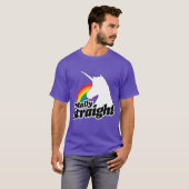 TOTAAL STRAIGHT UNICORN - WHITE -.png T-shirt (Voorkant volledig)