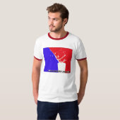 Totaal T-shirt Beer Pong Ringer (Voorkant volledig)