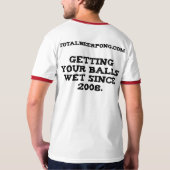 Totaal T-shirt Beer Pong Ringer (Achterkant)