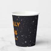 Totaal Texas 2024 Zonsverduistering Papieren Bekers (Links)