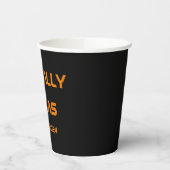 Totaal Texas 2024 Zonsverduistering Papieren Bekers (Links)