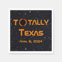 Totaal Texas 2024 Zonsverduistering Servet