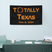 Totaal Texas 2024 Zonsverduistering Spandoek (Beurs)