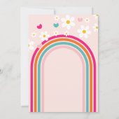 Totaal tien regenboog 10e verjaardag kaart (Achterkant)