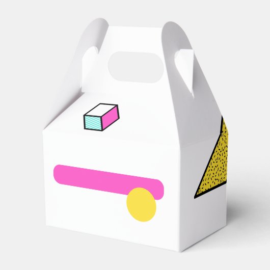 Totaal tiendaagse verjaardag van de 80-jarige part bedankdoosjes (Achterkant)