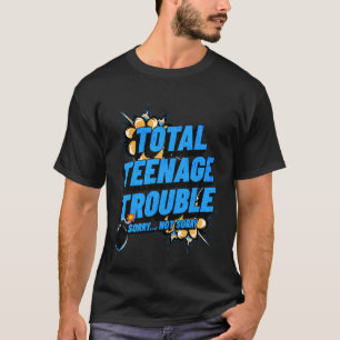 Totaal Tiener Problemen Jongens & Meisjes Tiener L T-shirt