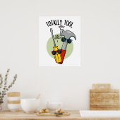 Totaal Tool Grappige Handyman Pun Poster (Keuken)