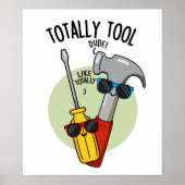 Totaal Tool Grappige Handyman Pun Poster (Voorkant)