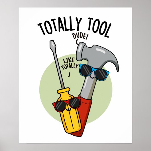 Totaal Tool Grappige Handyman Pun Poster (Voorkant)