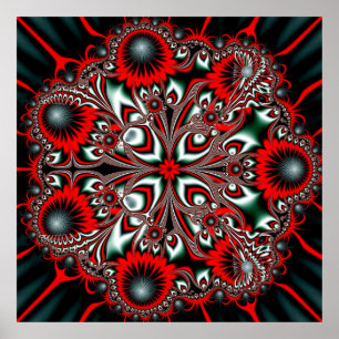 "Totaal verlies van visuele verbinding met de real Poster