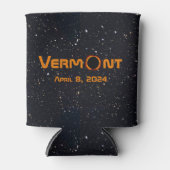 Totaal Vermont 2024 Zonsverduistering Blikjeskoeler (Voorkant)