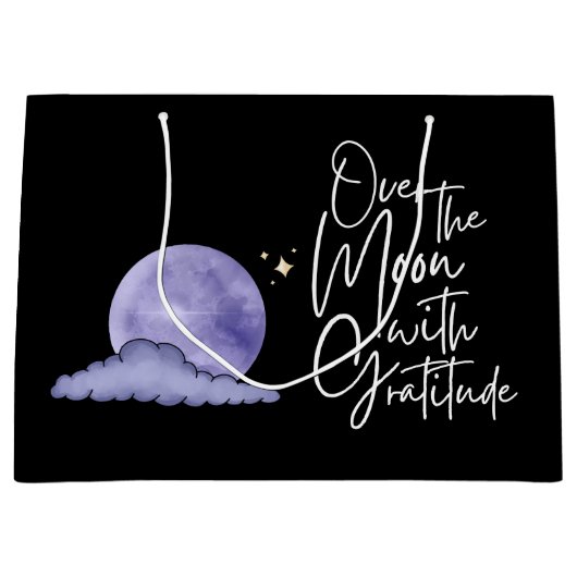 Totaal verrukt met dankbaarheid cadeautas (Voorkant)