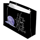 Totaal verrukt met dankbaarheid cadeautas (Voorkant Gekanteld)