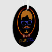 Totaal zonne-energie 2017 Funny Hipster aangepaste Ornament (voorkant)