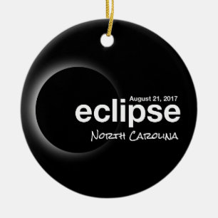 Totaal zonne-energie 2017 - North Carolina Keramisch Ornament