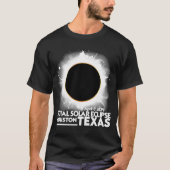 Totaal zonne-energie HOUSTON TEXAS 8 april 2024 To T-shirt (Voorkant)