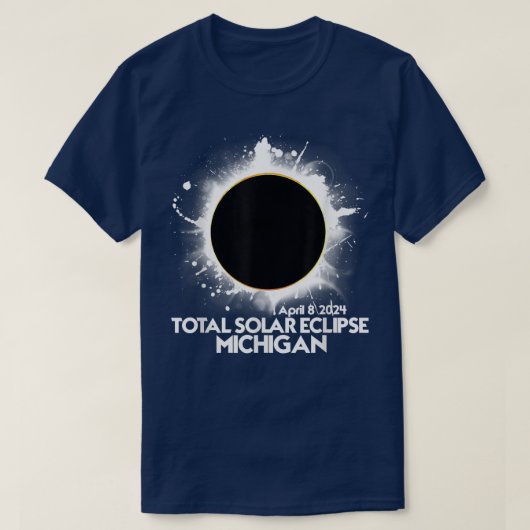 Totaal zonne-energie Michigan 2024 Amerikaans tota T-shirt (Design voorkant)