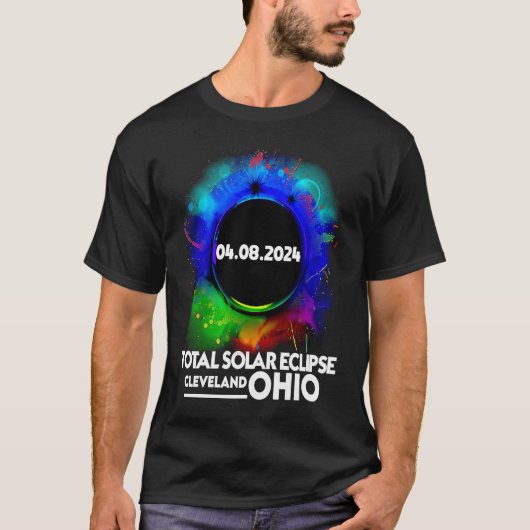 Totaal zonnebrandcrème en OHIO 8 april 2024 tot T-shirt (Voorkant)