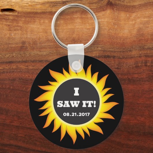 Totaal zonnecrisis - 08.21.2017 sleutelhanger (Voorkant)