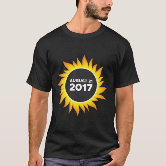 Totaal zonnecrisis - 08.21.2017 t-shirt (Voorkant)