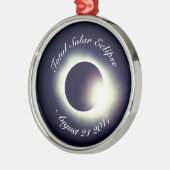 Totaal zonnecrisis 2017 metalen ornament (Links)