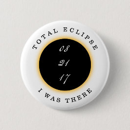 Totaal zonnecrisis 2017 ronde button 5,7 cm