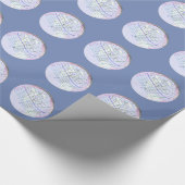 Totaal zonnecrisis 2017 Wereldwijde route Cadeaupapier (Hoek)