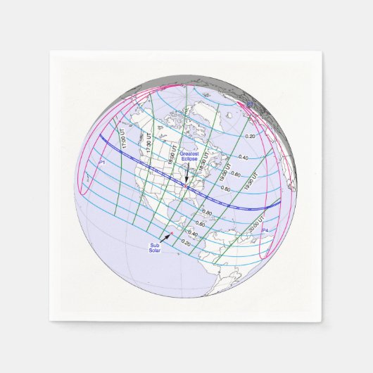 Totaal zonnecrisis 2017 Wereldwijde route Servet (Voorkant)
