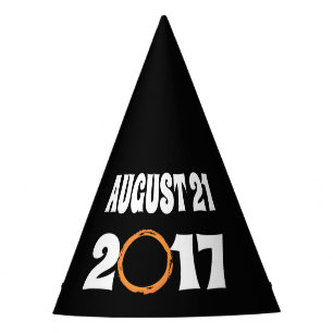 Totaal zonnecrisis 21 augustus 2017 feesthoedjes