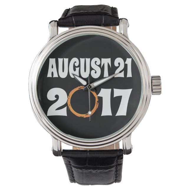 Totaal zonnecrisis 21 augustus 2017 horloge (Voorkant)