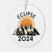 Totaal zonnepanelen 2024 keramisch ornament (Links)