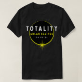 Totaal zonnepanelen 2024 t-shirt (Design voorkant)