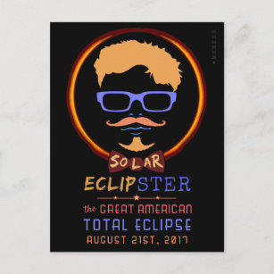 Totaal zonnepanelen 21 augustus 2017 Funny Hipster Briefkaart