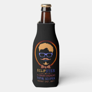 Totaal zonnepanelen 21 augustus 2017 Funny Hipster Flesjeskoeler