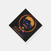 Totaal zonnepanelen 21 augustus 2017 Funny Hipster Servet (Hoek)