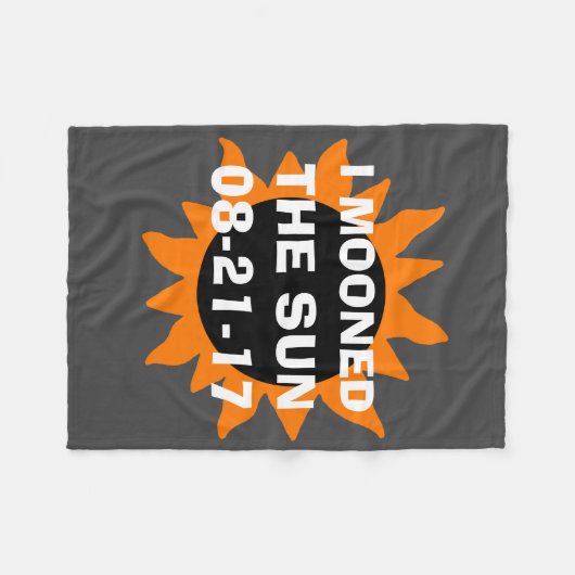 Totaal zonnepanelen Ik heb de zon bemand Fleece Deken (Voorkant (Horizontaal))