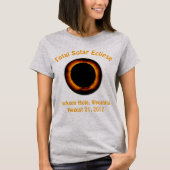 Totaal zonnepanelen ( Jackson Hole , Wyoming ) T-shirt (Voorkant)