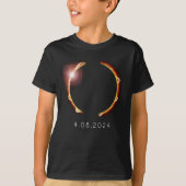 Totaal zonnepanelen op 8 april 2024 t-shirt (Voorkant)