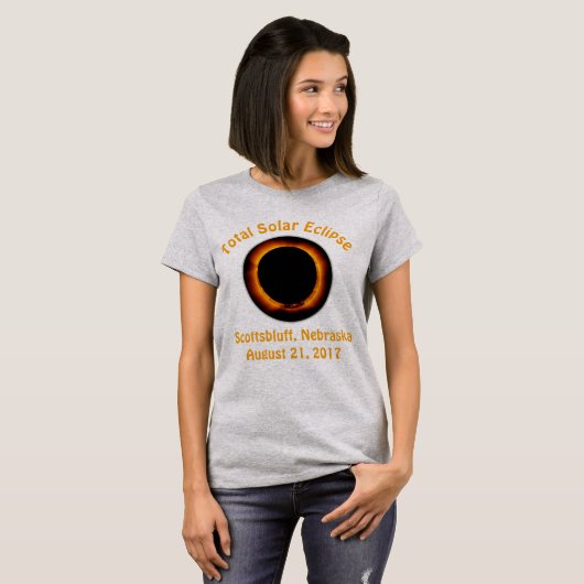 Totaal zonnepanelen ( Scottsbluff , Nebraska ) T-shirt (Voorkant volledig)