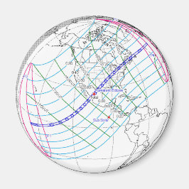 Totaal zonnescherm 2024 Wereldwijde Weg Magneet