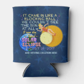 Totaal zonnescherm 21 augustus 2017 Amerikaanse Fu Blikjeskoeler (Voorkant)