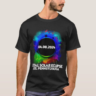 Totaal zonnescherm ERIE PENNSYLVANIA 8 april 2024 T-shirt